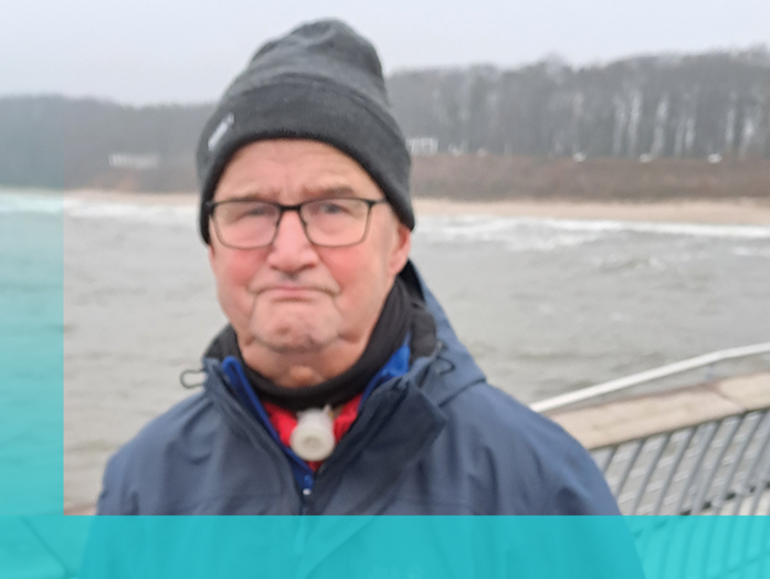 Wolfgang Vogel an der Ostsee
