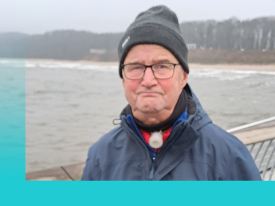 Wolfgang Vogel an der Ostsee